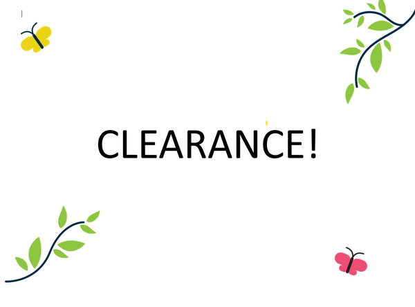 Clearance Sale!
