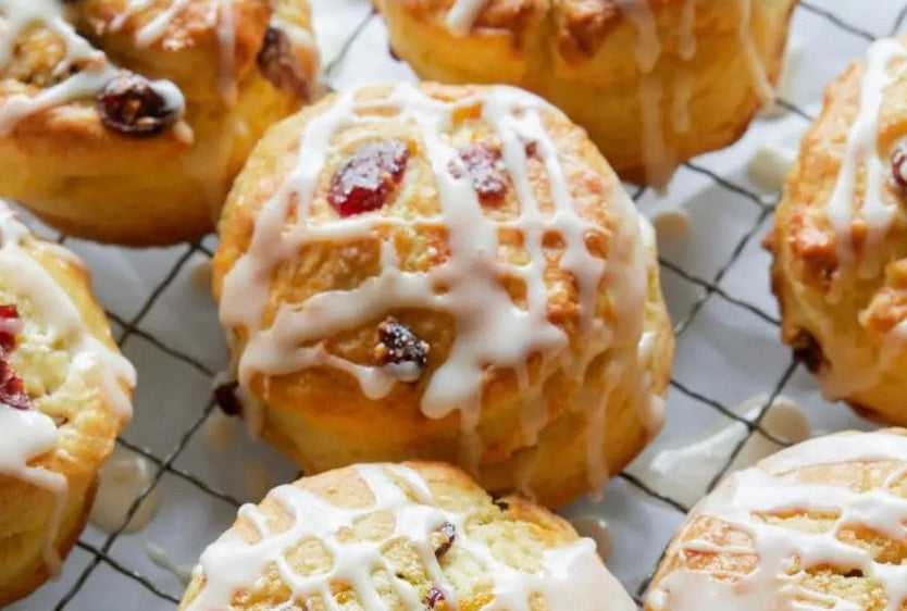 Cranberry Orange Scone