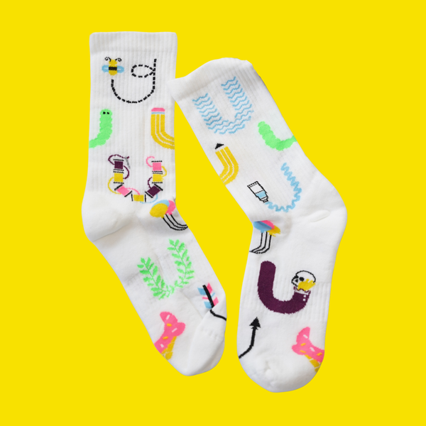 Usdan Socks (Adult size 5 – 8)